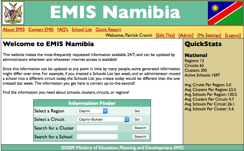 EMIS Central Cronin Technology Consulting